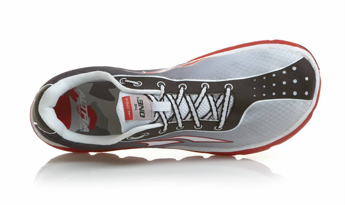 ALTRA トレーニングシューズ グレー/レッド Altra - One 2.0 - Athletic Shoe Shop